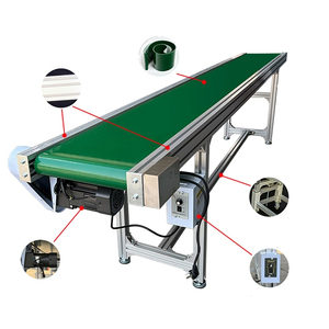 Ячеистая сеть магнит резиновый ПВХ ПУ конвейерных роликов гибкий шнековый цепи система ленточного транспортера - Product Image 3