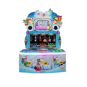 معدات ألعاب فيديو كبيرة تعمل بقطع النقود المعدنية للبالغين للأطفال ، آلة يانصيب مدينة الشيطان المجنون لإطلاق النار على سمك القرش المشاغب الوطني - Product Image 5