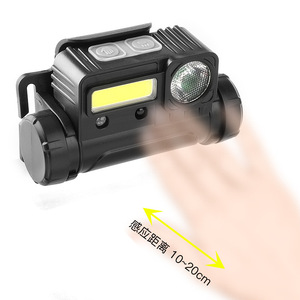 Linterna Frontal LED XINSITE Recargable por USB con Sensor de Movimiento, Alcance de 100-200m para Pesca Nocturna al Aire Libre - Product Image 2