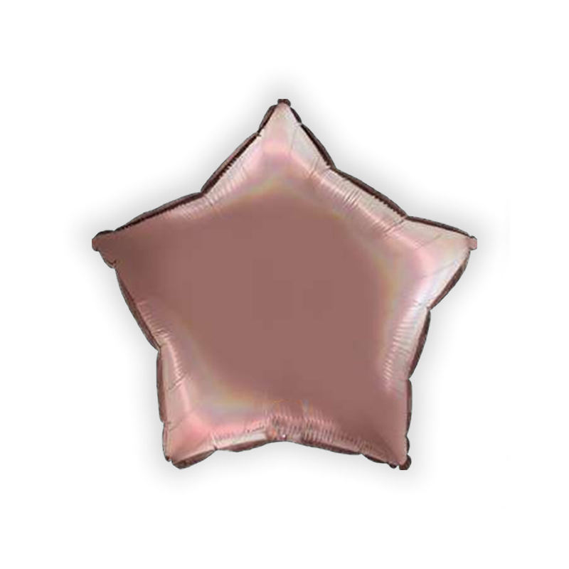 star rainbow holo platinum rose gold