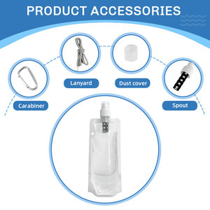 Essenziale per la Preparazione alle Emergenze e le Borse di Sopravvivenza, Sacca Filtrante per Acqua Compatta e Pieghevole con Ultrafiltrazione Portatile - Product Image 4