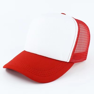 Gorra deportiva informal de verano con bordado liso con logotipo 3D personalizado, gorra de camionero de espuma para exteriores de malla, gorra de béisbol con ala curva para Unisex - Product Image 5
