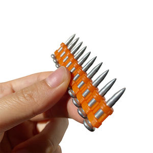 Vente en gros usine Clous à béton galvanisés HC6 3.0*22/25/27/32/38mm, Clous à pointe conique à tige étagée, Clous ordinaires à tête bombée - Product Image 5