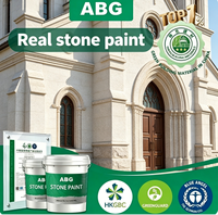 Peinture murale en époxy lisse résistante aux taches, peinture pour sol en pierre pour centre commercial intérieur et terrasse extérieure