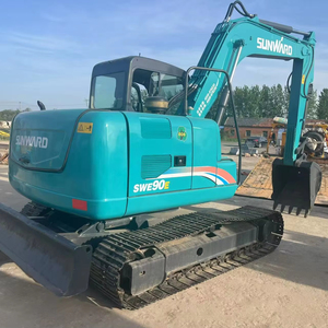 Premium Used SWE60 crawler excavator 6Ton <b>mini</b> Excavator Construction Machinery EPA Engine Kubota for Sale Low Working Hours - Product Image 1