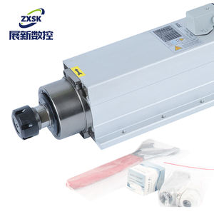 HQD GDF46-18Z/3.5 ER25 3.5KW 300HZ גבוהה מומנט עץ אקריליק אלומיניום שימוש עבור CNC אוויר קירור ציר מנוע - Product Image 6