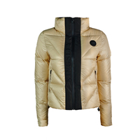 Manteau d'hiver en duvet pour femmes de qualité supérieure, veste matelassée respirante légère et chaude