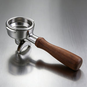 เครื่องชงกาแฟแบบหรูหราเป็นมิตรกับสิ่งแวดล้อม  <span class=keywords><strong>แบบ</strong></span>ใช้มือล้าง  ด้ามจับไม้  สแตนเลส  ขนาด 51 มม. - Product Image 6