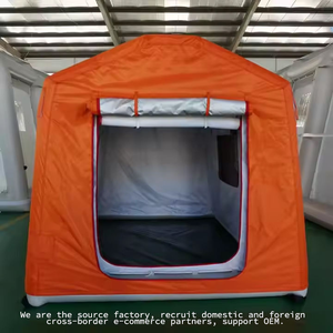 Vente en gros d'usine Tentes en PVC imperméables vertes pour le <span class=keywords><strong>camping</strong></span> en plein air Recruter des agents transfrontaliers - Product Image 2