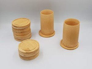 Ensemble de sous-verres en céramique faits à la main, 10 cm, forme irrégulière, écologiques, jetables, style original, sets de table pour les occasions de thé - Product Image 4