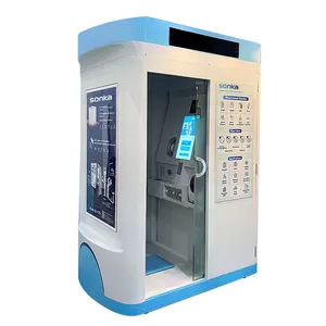 Intelligent health examination kiosk medical equipment ecg machine body health check up data transmission system telemedicine
