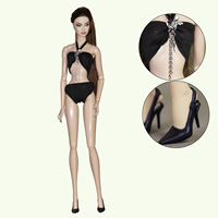 En stock – Ensemble maillot de bain bikini pour poupée Supermodel unisexe – Nouvelle arrivée de haute qualité, export direct du fabricant, chaussures incluses 14