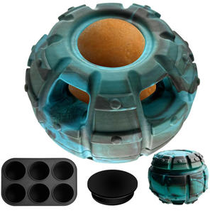 Dondurulmuş tedavi dağıtım köpek oyuncak-büyük çiğnemek oyuncak, dondurulabilir doldurulabilir kauçuk, anksiyete azaltır, - Product Image 1