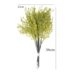 ช่อดอกไม้ประดิษฐ์สีชมพู Ruilisi สำหรับตกแต่งงานแต่งงานและบ้าน - Product Image 5