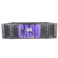Amplificateur de puissance professionnel de haute qualité OEM/ODM 3U Audio Sound Standard CA30 1400 Watts