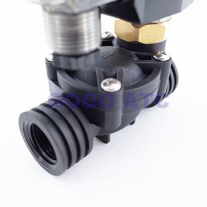 常开双向塑料电磁阀NBR/EPDM/FKM 1/<span class=keywords><strong>2</strong></span> "3/4 1英寸节流孔15/20/25毫米PP-15/20/25k水阀10bar 220V无高质量 - Product Image 3