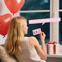 Carte de vœux enregistrable en plastique, jouets éducatifs pour les enfants de 5 à 7 ans, carte audio vocale personnalisée, meilleurs vœux pour tous