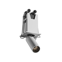 Nouveau design tête multiple led lampe de calandre mini spot linéaire encastré réglable projecteur 10W