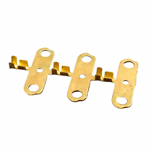 Juego de contactos de latón mecanizados por CNC, enchufe de pin chapado en oro para equipos modelo, piezas de repuesto para conexión eléctrica - Product Image 5