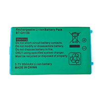 Batterie rechargeable Li-ion 3,7 V 850 mAh pour GBA SP, batterie de charge pour manette de jeu Gameboy Advance SP