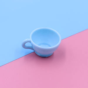 Nueva Mini simulación café plástico té PVC taza de agua casa de muñecas DIY comida y juguete contenedor - Product Image 5