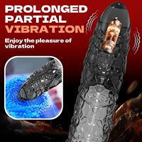 Vibrateur pour hommes, manchon d'agrandissement du pénis, housse, coque, extension d'agrandissement du pénis, amélioration, jouet sexuel pour hommes, préservatif en silicone