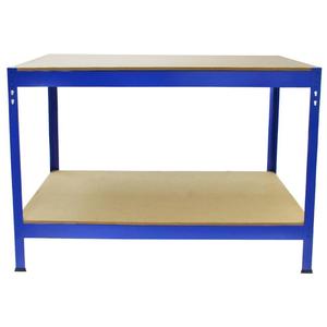 متعددة الوظائف الثقيلة الصلب المرآب درج طاولة خشبية <span class=keywords><strong>DIY</strong></span> منضدة - Product Image 3
