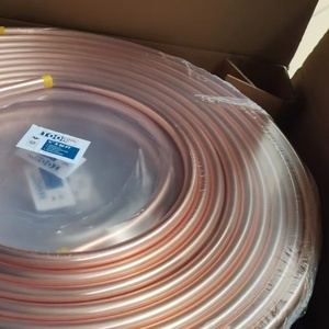 ASTM B280 1/4 3/8 3/4 pipa kumparan Pancake/tabung tembaga kualitas tinggi untuk harga AC - Product Image 3