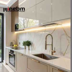 Modern Kitchen Island <strong>Wall</strong> Mounted Kitchen Furniture <strong>Cabinets</strong> High Gloss <strong>White</strong> <strong>Cabinets</strong> Kitchen <strong>Cabinets</strong> Sets in <strong>White</strong> - Product Image 6