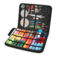 Kits de couture professionnels pour la maison, 229 pièces, boîte de réparation, fournitures de couture, mini kit de couture, accessoires de mode, outils pour travaux textiles