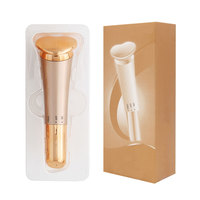 Masajeador Facial Portátil, Dispositivo Manual con Experiencia de Vibración Confortable, Dispositivo de Masaje Facial para el Cuidado Diario de la Piel, Diseño Ligero