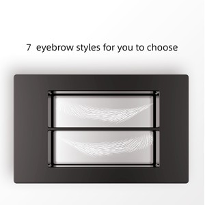 Kit de teinture pour sourcils imperméable avec <span class=keywords><strong>tampon</strong></span> de poudre pour un effet naturel parfait et une forme délicate - Product Image 3
