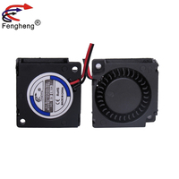 Mini ventilateur de soufflage, Mini ventilateur de ventilateur sans balais 5v 12v 30mm 30x30x10mm cc, pour équipement d'automatisation, 3010