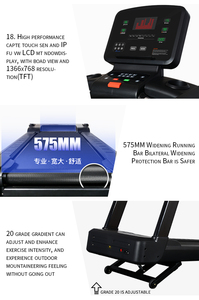Bán Chạy Nhất Aerobic Fitness Bàn Phím Thương Mại/Máy Chạy Bộ Gia Đình - Product Image 6