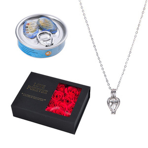 Xi You Le BK-001, Juego de Regalo con Colgante de Concha y Jabón de Perlas de Agua Dulce <span class=keywords><strong>en</strong></span> Caja de Regalo, para Exportación a China - Product Image 3