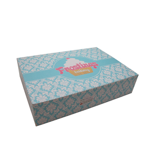 Custom Auto Pop UP Style Bakery Cupcake Holder Containers With Window Valentines Day Muffin 3 6 Hole Cupcake Packaging Boxes
