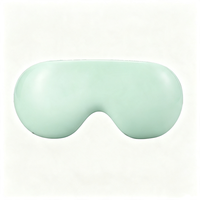 Masque oculaire chaud/froid rechargeable avec lumière de réveil, masseur oculaire 3-en-1 avec thérapie par chaleur et froid pour soulager la fatigue oculaire