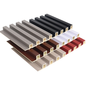 Paneles de Pared Modernos de Primera Calidad AOLO para Interiores y Exteriores, Resistentes al Agua, Decorativos, Ignífugos, de WPC, con Diseño de Listones de Madera, a Cuadros, para el Hogar - Product Image 2