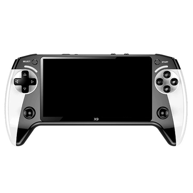 X9 Retro Handheld Game Console Saker 5.5-Inch HD 480x854 IPS Screen 1500mAh Battery 20000+ Classic Games TV Connection