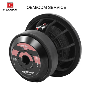 Enceinte Subwoofer HYANKA HWF922000A 12 pouces, puissance RMS 2000W, 2+2 ohms, système d'enceintes subwoofer - Product Image 4