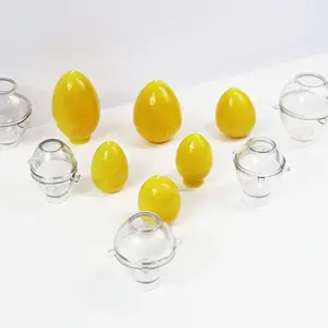 Simulation Scale Egg-shaped Duck Egg-shaped Goose Egg Multi-size Scented Candle Mold PC Plastic Mold Candle Making Supplies