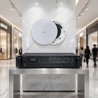 Amplificateur de mixage Thinuna VTA II Series 6 zones avec contrôle du volume 240W 360W 480W, amplificateur de puissance de mixage avec BT, USB et tuner