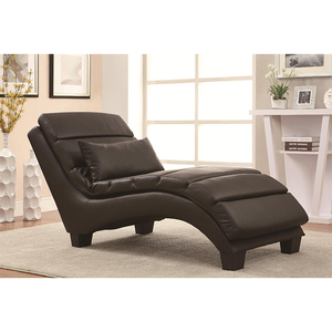 China <strong>Small</strong> <strong>Bedroom</strong> <strong>Chairs</strong> Comfy Brown Black Indoor Chaise Lounge <strong>Chair</strong> - Product Image 5