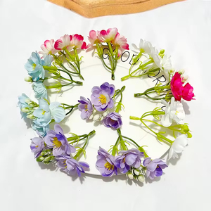 Guirnalda de Flores Artificiales de Jazmín con Múltiples Cabezas Pequeñas para Horquillas, Accesorios de Guirnaldas, Atrezzo Fotográfico, Decoración de Ventanas - Product Image 2
