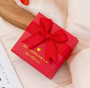 Custom Logo Luxury Cardboard Necklace Jewelry <b>Box</b> Bracelet Ring Earring Pendant Gift <b>Paper</b> Packaging <b>Box</b> Bow Jewelry <b>Storage</b> <b>Box</b> - Product Image 4