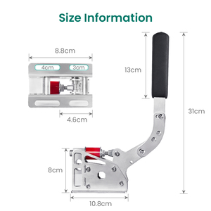Contrôleur de <span class=keywords><strong>jeu</strong></span> de manette de frein à main Usb de cellule de charge de 200kg de haute précision Simracing pour <span class=keywords><strong>Pc</strong></span> <span class=keywords><strong>jeu</strong></span> bon marché de simulateur de conduite - Product Image 4