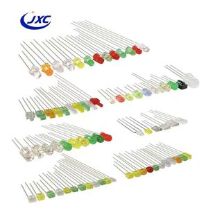 Cúpula Iens 3MM/5MM Tipo de Torre Blanco/rojo/azul/amarillo/naranja/Verde Lámpara LED Diodo de cuentas - Product Image 3