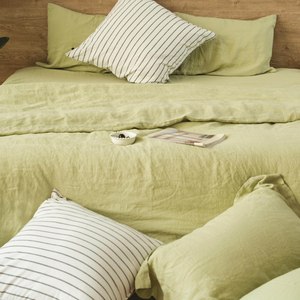 Juego de cama de <span class=keywords><strong>lino</strong></span> puro personalizado, <span class=keywords><strong>precio</strong></span> bajo para hoteles, funda nórdica de <span class=keywords><strong>lino</strong></span> de lujo, juego de edredón de buena calidad - Product Image 6
