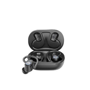 <span class=keywords><strong>HE</strong></span>-059T auricolari Wireless BT 5.3 cuffie originali in stile orecchio appeso cuffie sportive con cancellazione del rumore Tws cuffie - Product Image 4