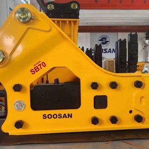 SOOSAN Hydraulic Breaker SB 70 SIDE 16-21 TONS Excavators New Engine/Motor 1 Year Warranty Certified Video Inspection - Product Image 1